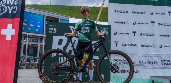 Gesamtsieger des Škoda Swiss Bike Cups in der Kategorie U15