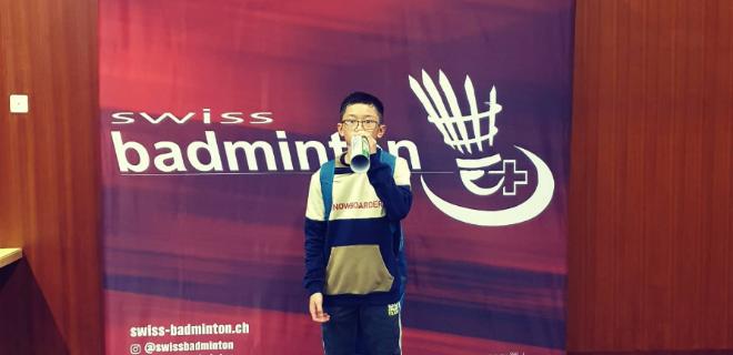 2. Platz Schweizermeisterschaft U13, Herrendoppel