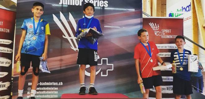 Erster Sieg im Herreneinzel (U13)