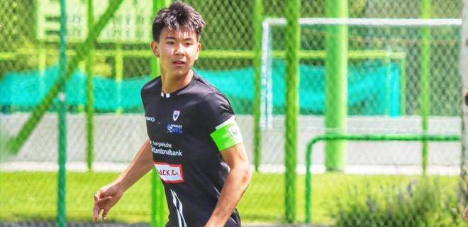 Erste Captain-Binde beim FC Aarau (U17)