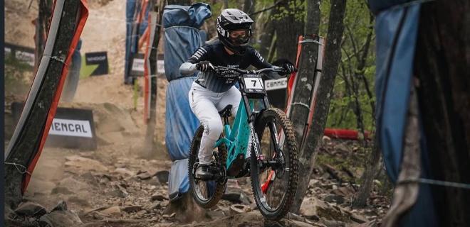 UCI DHI World Cup Südkorea, Downhill Women Junior, 4. Platz